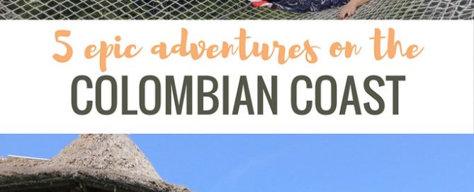 adventure on Colombian coast