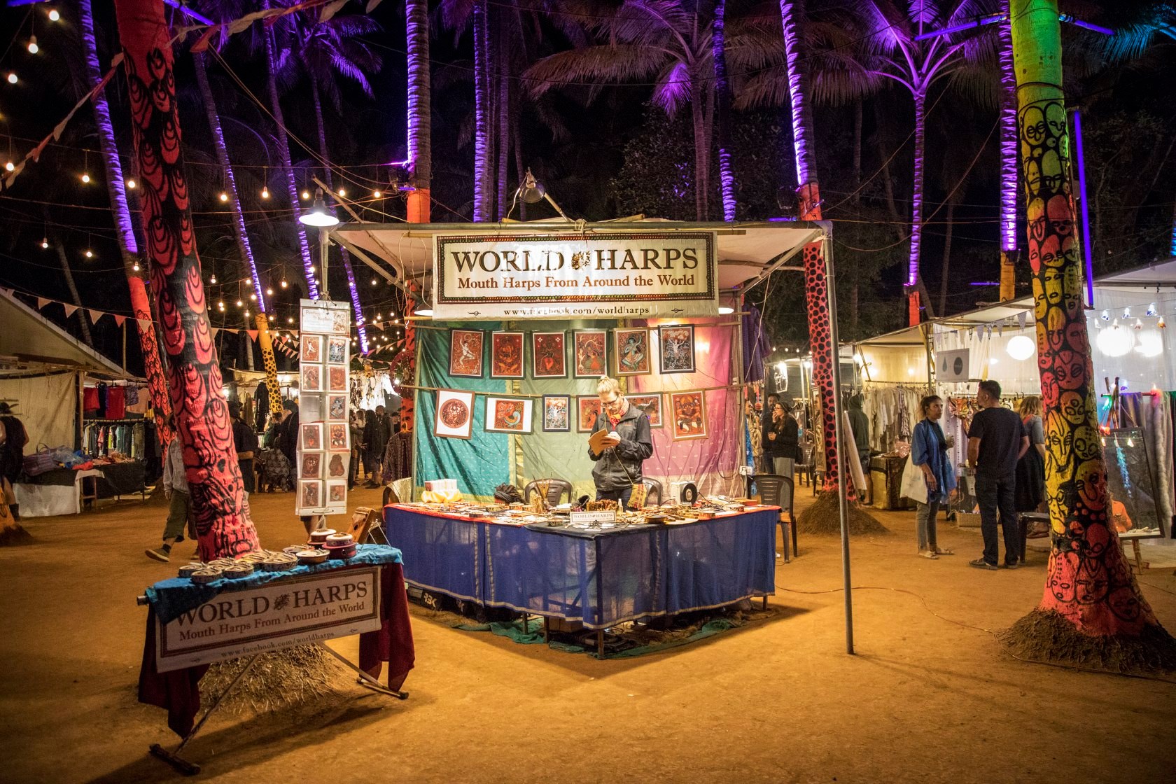 Goa Collective Bazaar World Harps