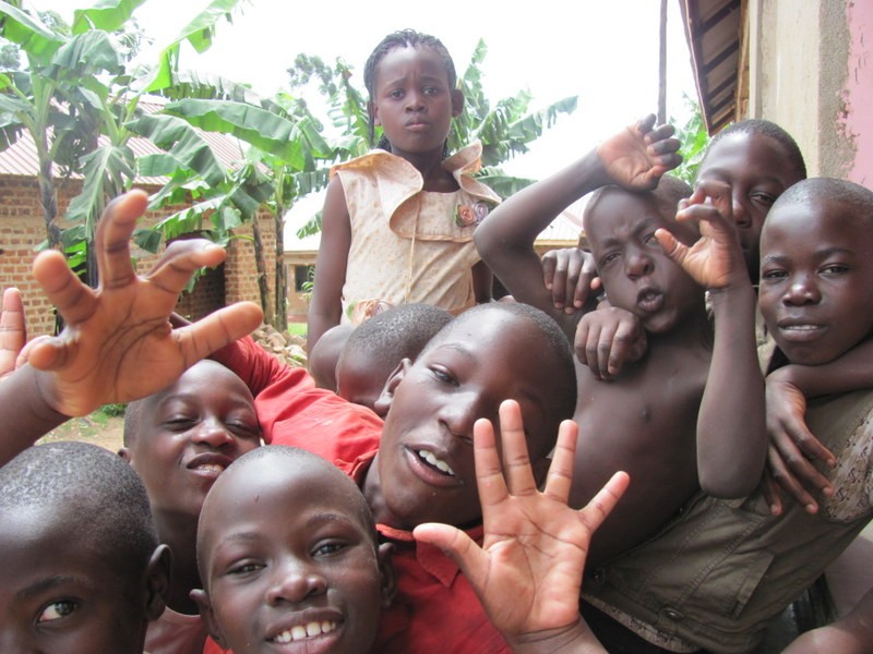 africa, kampala, children, smiles, happy