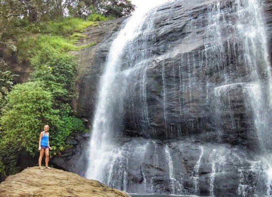 backpacking Coorg secret waterfall cheladara