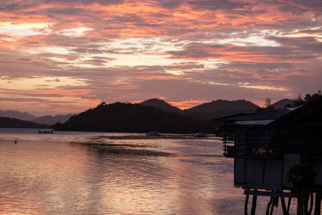 Sunset in Coron, a good enough reason to visit palawan