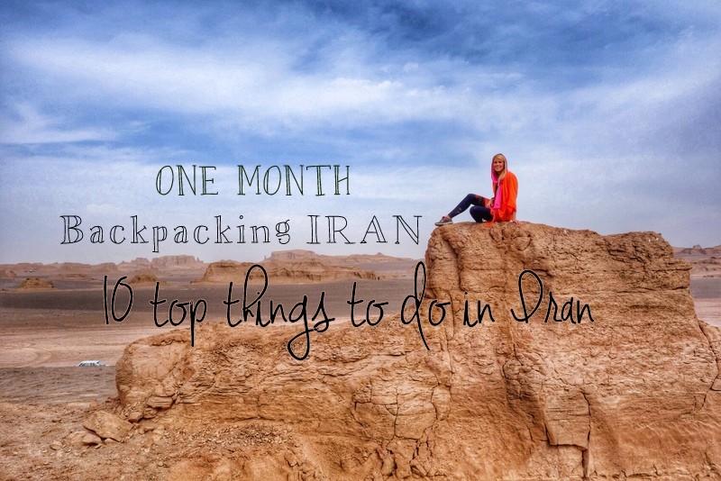 backpacking iran