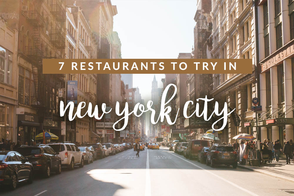 You've GOT to try these restaurants in NYC