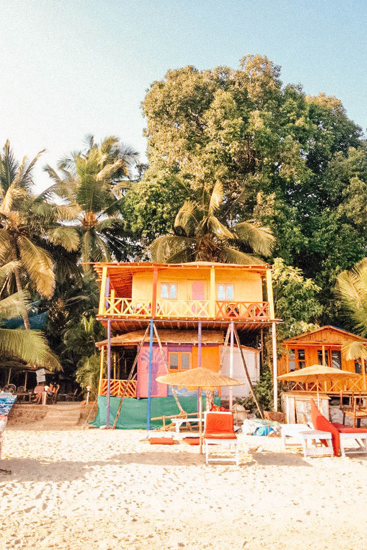 Palolem Beach Huts, Goa, India