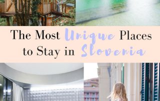 most unique places to stay in slovenia