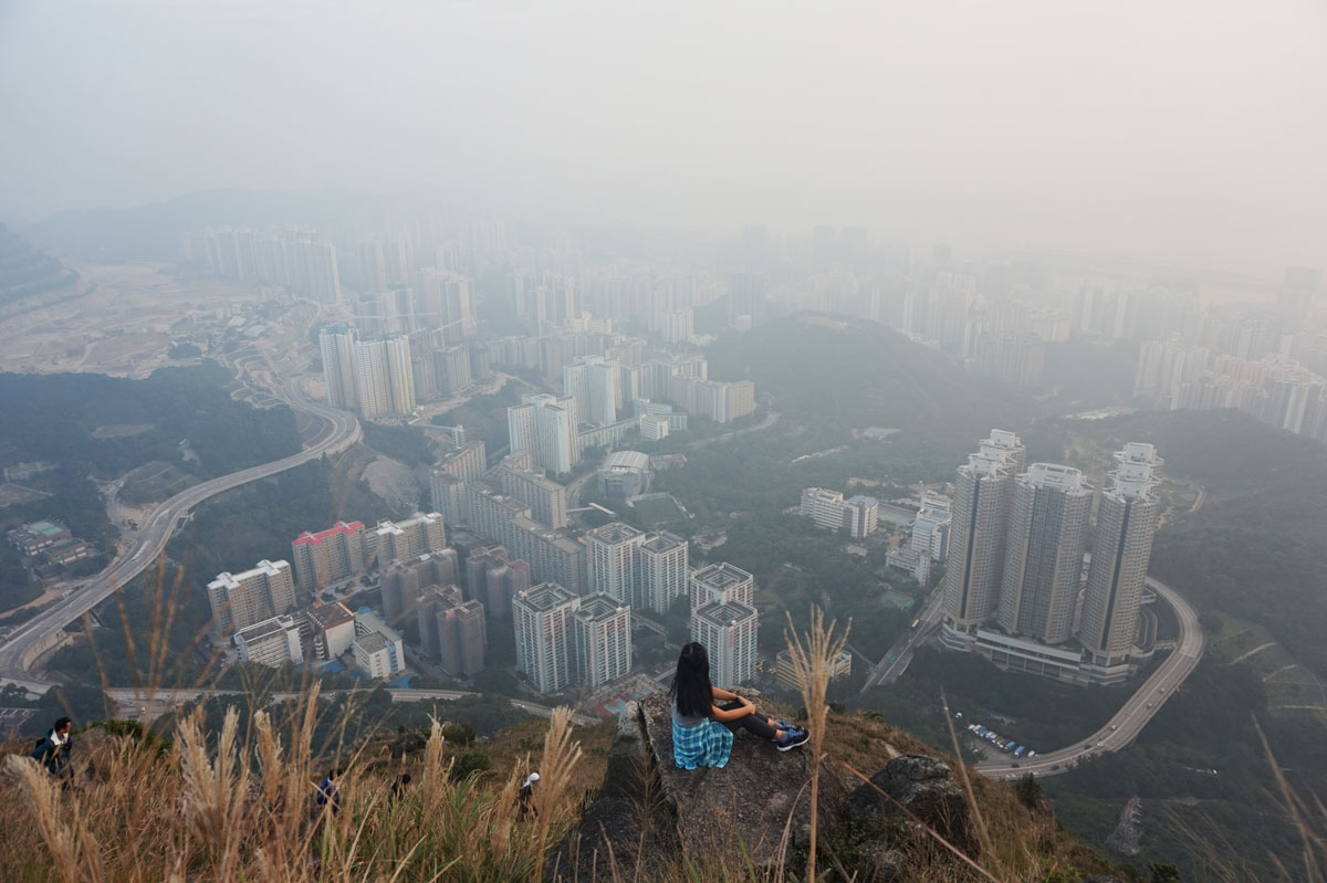 Suicide Cliff hike, Kowloon Peak, Hong Kong